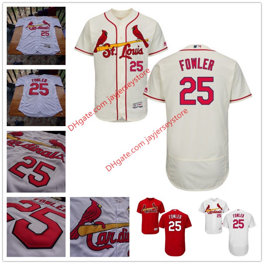 2017 2017 St. Louis Cardinals Jersey 25 Dexter Fowler Flexbase Cool
