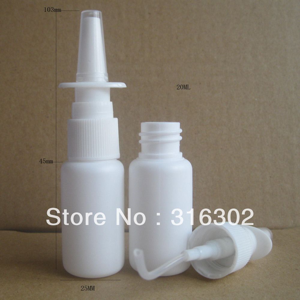 20ml Nasal Spray Pumps Bottle, 20cc Nasal Atomizers ,2/3oz Oral Spray