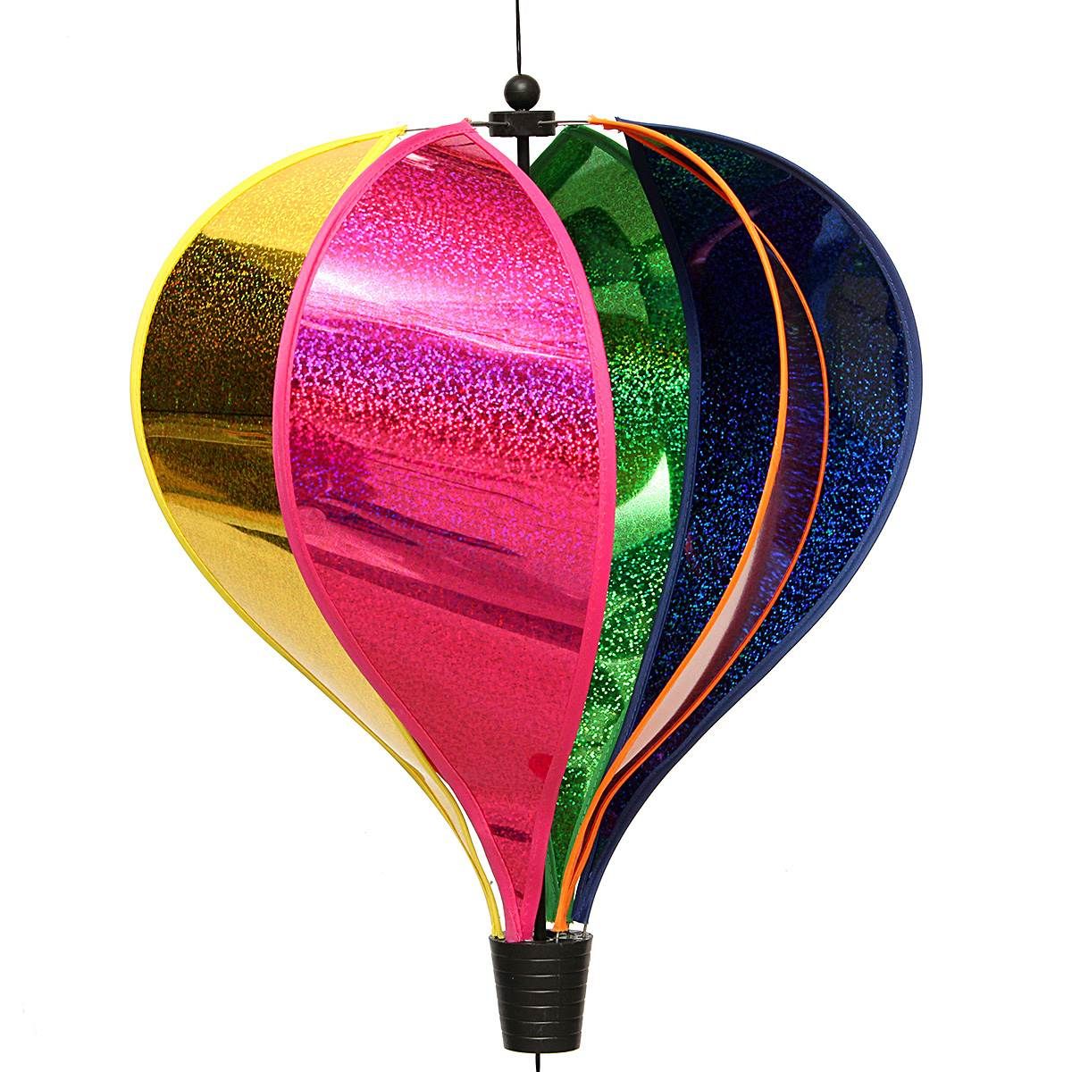 Wholesale Rainbow Windsock Hot Air Balloon Wind Spinner Garden Yard