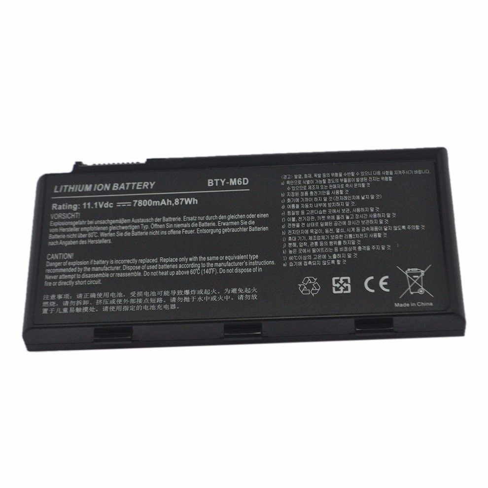 Battery For Samsung Msi Bty M6d Gt660 6 Cells External ...