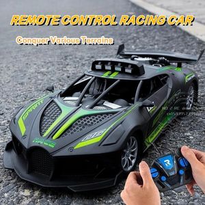 1 18 1 20 Remote Control Racing Car 2,4 g Vehicle de dérive haute vitesse Tires remplaçables Boys Game Supercar Toys for Chlden's Gifts 231227