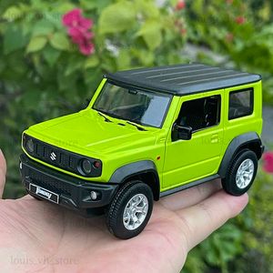 1 26 Suzuki Jimny 2018 Aloy Aloy Car Toy Colet Metal Model COT Modelo Sound and Light Toys para LDRen T230815