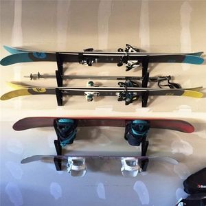 13Pairs Skateboard Wall Rack Hanger Holder Longboard Mount Outils d'affichage de haute qualité Y200429