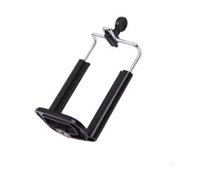 Soporte giratorio de 1/4 tornillos, soporte de montaje con Clip, palo Selfie, trípode monopié, soportes universales para teléfono móvil, soportes para cámara Iphone