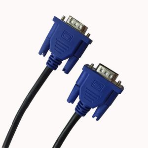 1.5M câble d'extension VGA HD 3 + 2 câbles VGA mâle à mâle cordon fil ligne noyau de cuivre pour PC ordinateur moniteur projecteur