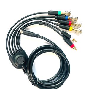 Cable RGBS/RGB de 1,8 m/6 pies, Cables de componentes de Monitor a Color, repuesto para accesorios de consola de juegos Sega MD2 Mega Drive 2