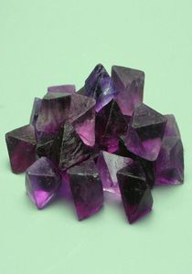 1 sachet de 100 g naturel 100 g naturel magnifique fluorite violette octaèdre fluorite cube cristal de guérison pierre dégringolée taille 11708643