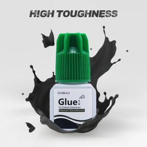 1 botella Eonbeaut Extensiones de pestañas postizas suministros Glue EB-8 5 ml de secado rápido coreano Adhesivo de pestañas de lava extra fuertes duraderos