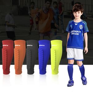 1 Pair Kids Soccer Shin Guard Children Crashproof Football Calf Protector Leg Sleeves Teens Training Protection Custom 231226