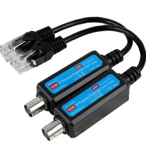 1 paires Caméra IP Ethernet Twisted Extender émetteur Câbles coaxiaux pour la caméra de sécurité IP Accessoires NVR
