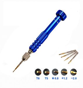 1 pc 5 en 1 outils multi-mains Torx Torx Set Procision Mobile Phone Repair Tool Kit8617019