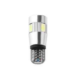 1 Pc Nouvelle Voiture-Style HID Blanc CANBUS DC 12V T10 194 192 158 W5W 5630 6-SMD LED Ampoules De Voiture Auto LED Ampoule Lumières Lampe