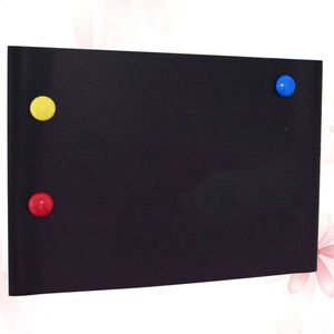 Tableau noir mural magnétique pour réfrigérateur, planificateur de repas hebdomadaire, 1 pièce, 240227