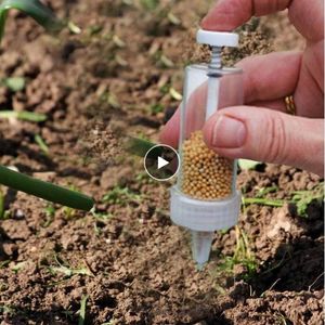 1 Pcs Mini Seeder Sower Dispense Manual Seeding Tools Flower Pot Flower Seeder Plantation Garden Kit Bed Tools Garden Supplies