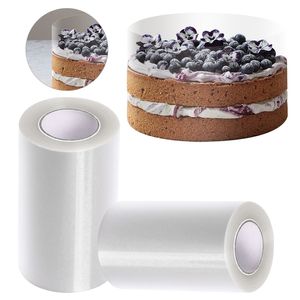 1 Rouleau Gâteau Surround Bord Film Transparent Gâteau Collier BRICOLAGE Gâteau Bordure Moule Chocolat Bonbons Outils De Cuisson Durable Mousse Anneau 220815