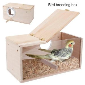 1 Boîte de reproduction d'oiseau set Transparent PARROT PARAKEET CACCASSION CACCAS