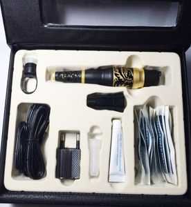 1 conjunto de maquillaje permanente kit de máquinas de dragón agujas de pistola de tatuaje kits de tatuaje cosméticos completos para tatuaje de tatuaje para el delineador Eyeliner7845091