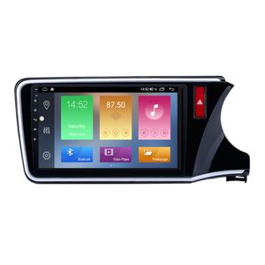 Reproductor de DVD para coche de 10,1 pulgadas, pantalla táctil de 1024x600, Android para HONDA CITY 2014-2017, Radio RHD con WIFI, soporte de música, cámara de respaldo