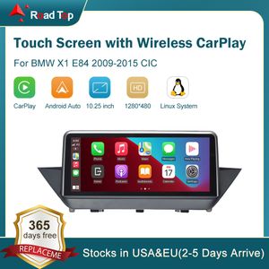 10.25 " Wireless Apple Carplay Car Multimedia Touch Screen For BMW X1 E84 2009 - 2015 iDrive Android Auto Head Unit CIC System