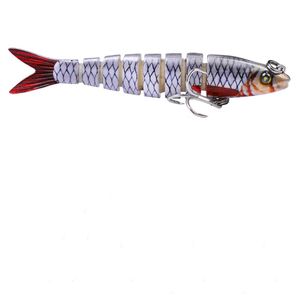 10 couleurs 9cm 7g Bass Fishing Hooks Leurres Poissons d'eau douce Leurre Swimbaits Engrenages à naufrage lent Lifelike Lure Glide Bait Tackle Kits K1609
