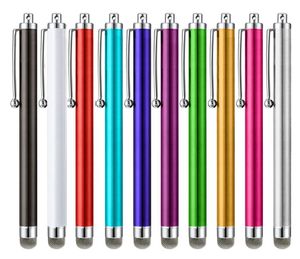 10 Colors Fiber Stylus pen High Quality Capacitive Touch Screen Pen For Iphone 6S 7 8 X XR XS MAX Samsung Huawei Tablet