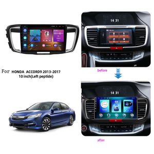 10 pouces Android voiture vidéo multimédia GPS Radio AM/FM Bluetooth Wifi Navigation lecteur DVD pour HONDA ACCORD 9