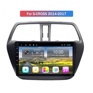 Unité principale vidéo de voiture 10 pouces Android pour Suzuki S-CROSS 2014-2017 Navigation GPS grand écran tactile Radio lecteur multimédia stéréo