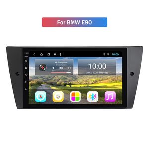 10 pulgadas Autoradio Android coche GPS sistema de navegación por vídeo 2 Din monitor retrovisor Auto Radio estéreo MP5 reproductor multimedia con 3G para BMW E90 2005-2012