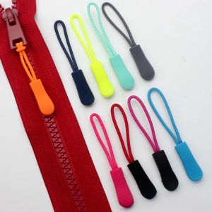 10 pcs couleur zipper pull filer extrémité fit corde tag de corde zip fixer buckle boucle zip cord-onglet vêtements de valise sac à dos, etc ...