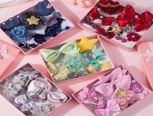 10 PCSset Baby Headress Set Girl Band Supplies Baby Supplies Bow Knot Hairpin Hair Accessoires Coiffure Coiffure Coiffure Hair Crown M968233364