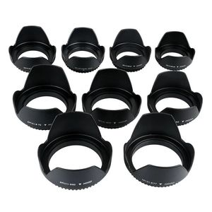 10 Pieces Camera Lens Hood 495255586267727782mm Thread Mount for Pentax Tamron Sigma 231226