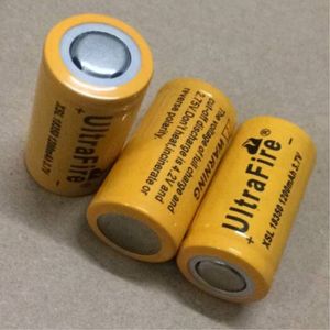 Batería de litio recargable 18350 1200mAh 3,7 V utilizada para batería de aspiradora y productos electrónicos de alta calidad