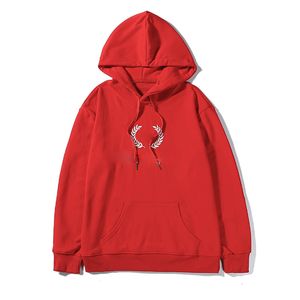 100% coton mens Designer Hoodie femmes Skateboard Sweatshirts Chemises à manches longues Automne Printemps vêtements de mode Lettre imprimée Noir blanc rouge gris Pull décontracté