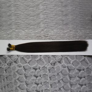 100% cheveux humains 100s micro perles droites aucun Remy Nano anneau liens Extensions de cheveux humains 100g droite brésilienne vierge cheveux