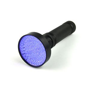 100 led lampes de poche uv torches violet violet lumière torche pour les taches d'urine d'animal familier d'inspection d'hôtel à la maison