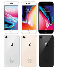 Apple iPhone 8 original restaurado 64GB 256GB Hexa Core 4.7 pulgadas 12MP 4G lTE Teléfono móvil desbloqueado con huella digital