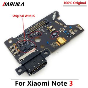 100% original NUEVO NUEVO Puerto de cargador USB Conector Docking Cable Flex Cable para Xiaomi Mi Note 3 Partes telefónicos