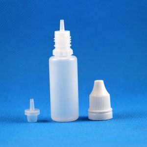 100 pièces 18 ml flacons compte-gouttes en plastique bouchons de preuve inviolables embouts compte-gouttes longs et fins magasin liquide huile jus peinture essence gouttes pour les yeux solution saline 18 ml