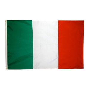 90x150cm volando verde blanco rojo it tlay bandera nacional italiana 100% poliéster