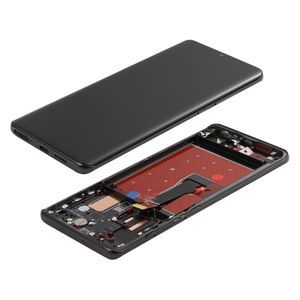 Écran LCD de puits à 100% pour Huawei P30 Pro OLED avec des pièces d'assemblage de remplacement tactile à cadre avec des cadeaux sans pixel mort