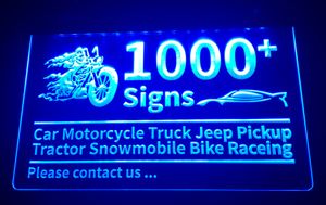 1000 señales LED tira de luces señal de luz coche motocicleta camión camioneta Tractor moto de nieve bicicleta carreras 3D LED Dropshipping al por mayor