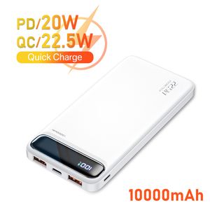 batería externa del cargador portátil de carga rápida del banco del poder 10000mAh para los teléfonos móviles