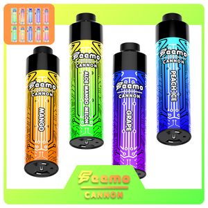 10000puffs Big Cloud 0.5ohm kit de inicio de vapor ventas calientes Feemo Cannon vaporizador de bobina de malla vape desechable con 18 ml de capacidad Almacén de la UE envío rápido