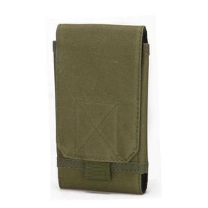 1000D Oxford Tactical Radio Mobile Cell Phone Case Holder Cover Pouch al aire libre Army Waist Belt Bag Impermeable Molle Knife Tool Bags Fanny Hip Bum Pack