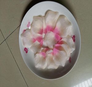 1000pcs Gradient Color Silk Rose Petals Bouquet Artificial Flower Wedding Party Aisle Decor Tabs Scarst Confett for Wedding Brid6866201