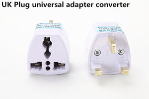 1000pcs US EU AU UK Plug Adapter United Kingdom Universal AC Travel Power Adapter Converter Electrical Outlets