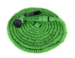 Tuyau d'eau magique de jardin Flexible extensible de 100 pieds avec tête de buse de pulvérisation bleu vert avec boîte de vente au détail livraison gratuite 5