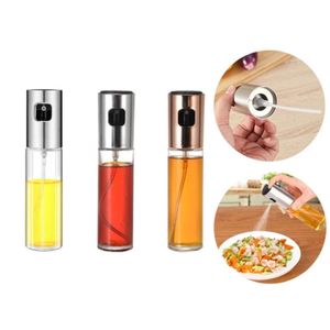 100ml BBQ Baking Olive Oil Spray Bottle Oil Vinegar Spray Bottle Water Pump Gravy Boat Grill BBQ Sprayer BBQ Tool Kitchen Gadget