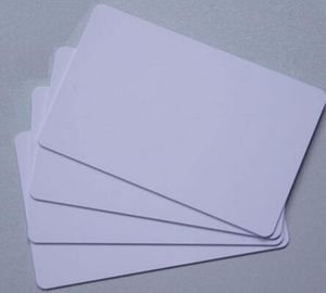 100 Uds. Chip de alta frecuencia RFID F08 13,56 MHZ IC tarjetas en blanco imprimibles personalizadas tarjetas en blanco regrabables legibles para Control de acceso