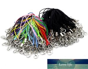100pcs Lanyard Lariat Strap Cords Lobster Clasp Rope Keychains Hooks Mobile Set Charms Keyring Bag Accessories Key Ring8223045